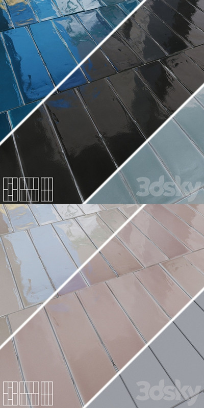 Ceramic wall tiles DNA ECLAT